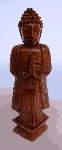Buddha Hartholz, Figur Buddha aus Holz geschnitzt - 30 cm - P1020931.jpg